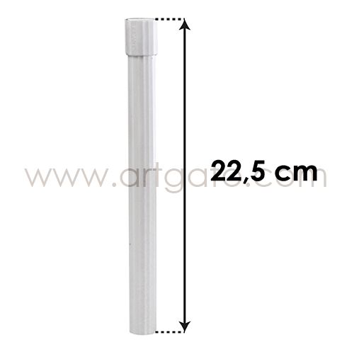 12 Colonnes Blanches SPS - Haut. 22,5 cm