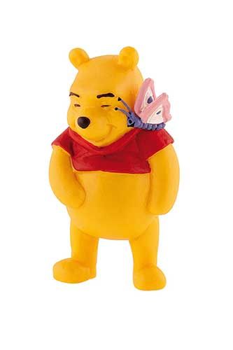 Figurine Anniversaire | Winnie l'Ourson avec papillon