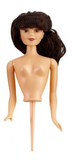 Buste de Poupée Brune