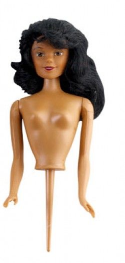 Buste de Poupée Afro-Americaine